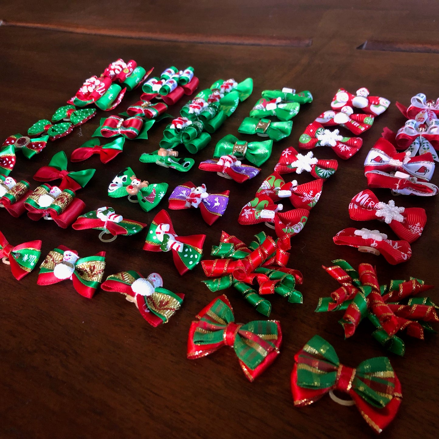 Boucles décoratives - Noël