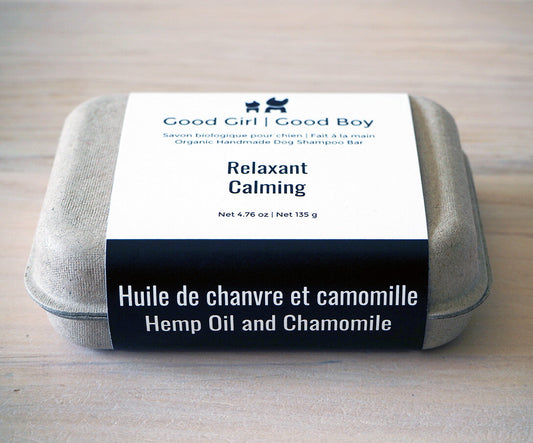 Savon biologique - Huile de chanvre & camomille